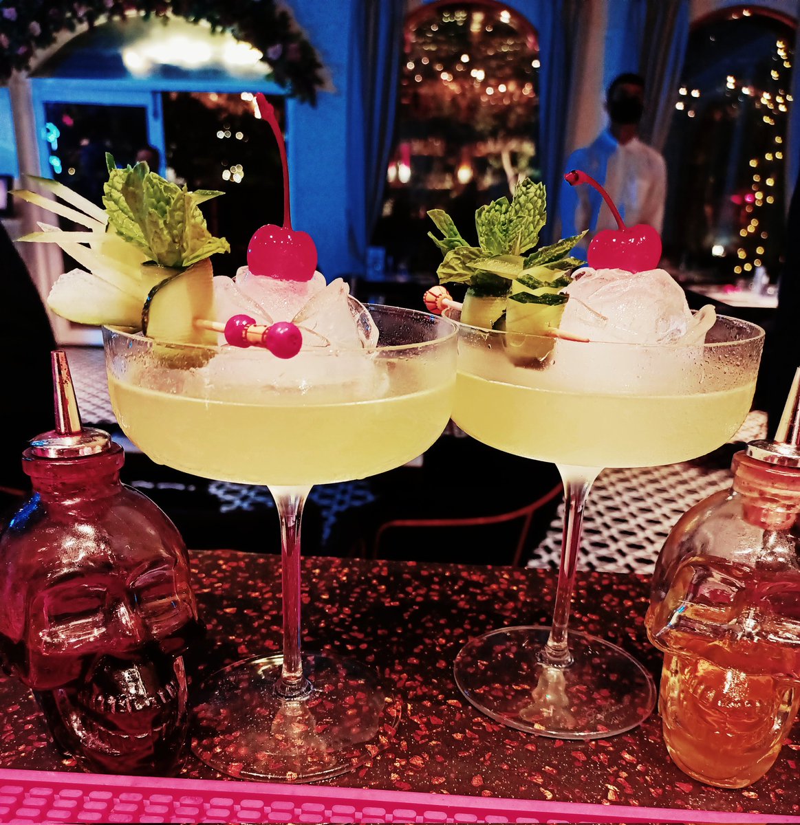 it's refreshing &amp; stimulation cocktail with elderflower, cucumber &amp; earl grey tea infused vodka..  🥂

#thecocktailstory #indianbartenders #baracademyofdoon #mixologist #mixologymaster #flairblair #bartenderskills #barmans #bartendersbible #behindthebar #barbuzz #barelite