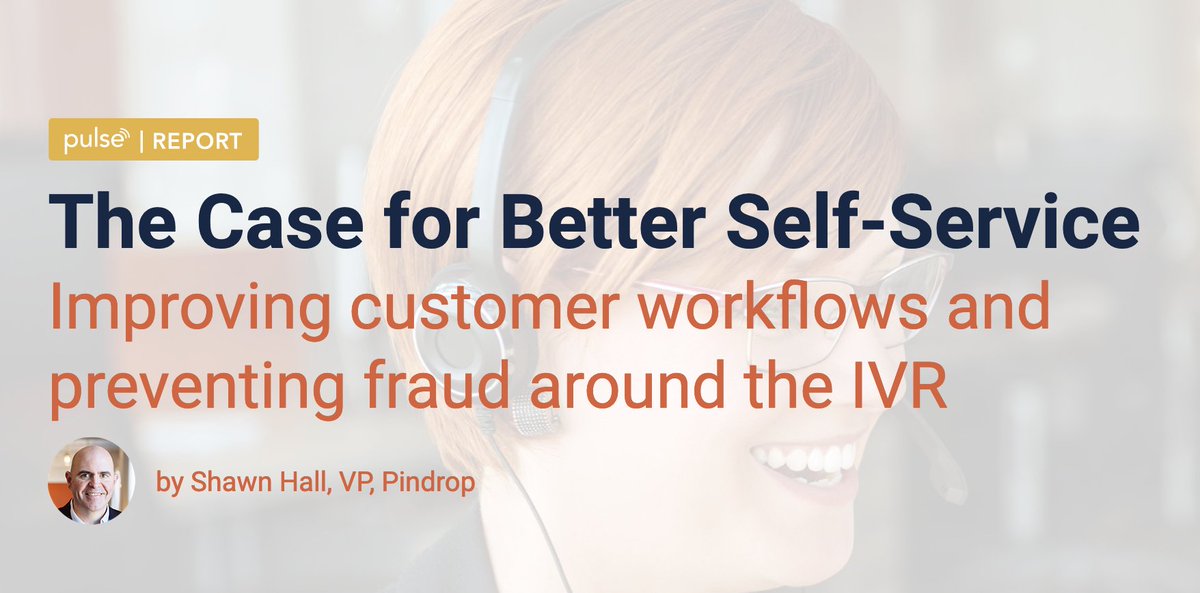 Curious about how #IVR fits in the future contact center? 
Download our recent report to learn how to improve customer workflows and prevent #fraud around the IVR.  
pindrop.com/pulse/whitepap…