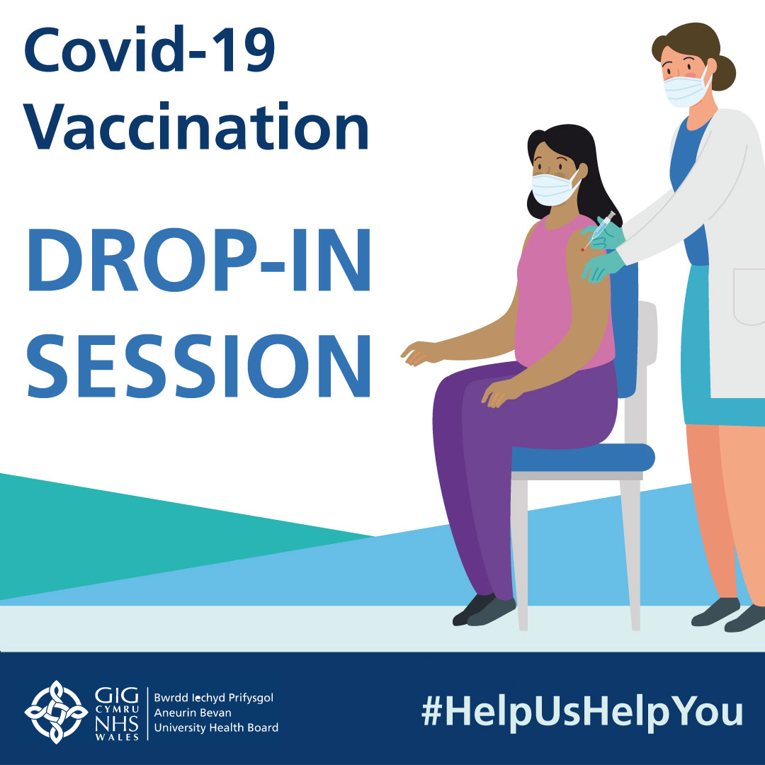 💉 First, Second and Booster doses available at Walk-in vaccination clinics THIS WEEKEND (Saturday 8th and Sunday 9th January - 9.30am to 4pm) at Cwmbran, Newport, Ebbw Vale and Pontllanfraith Mass Vaccination Centres.