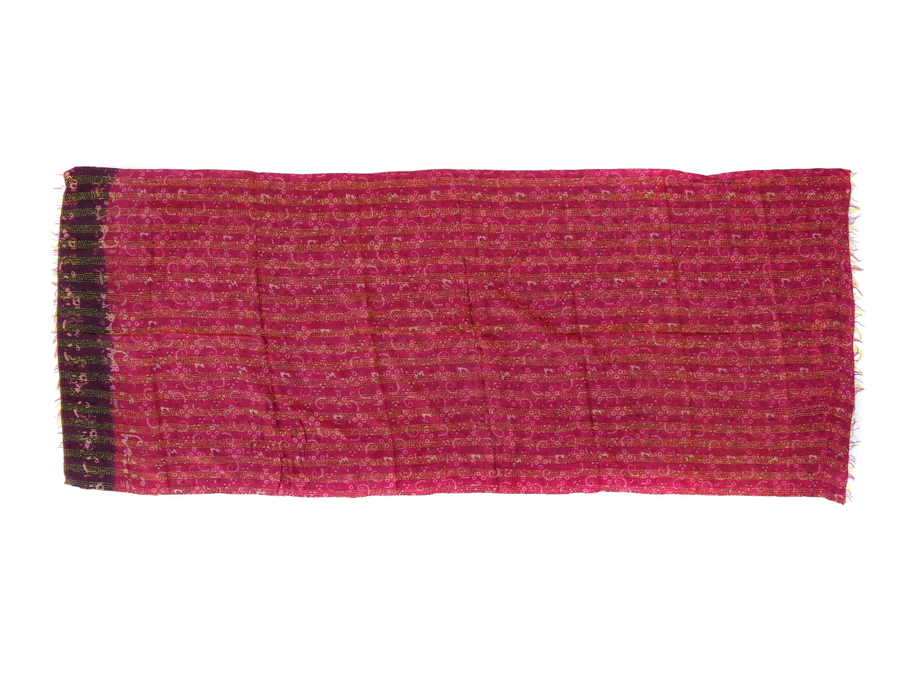 Silk Scarf Neck Wrap Stole Dupatta Embroidered Scarf Women Fashion Scarves KR82