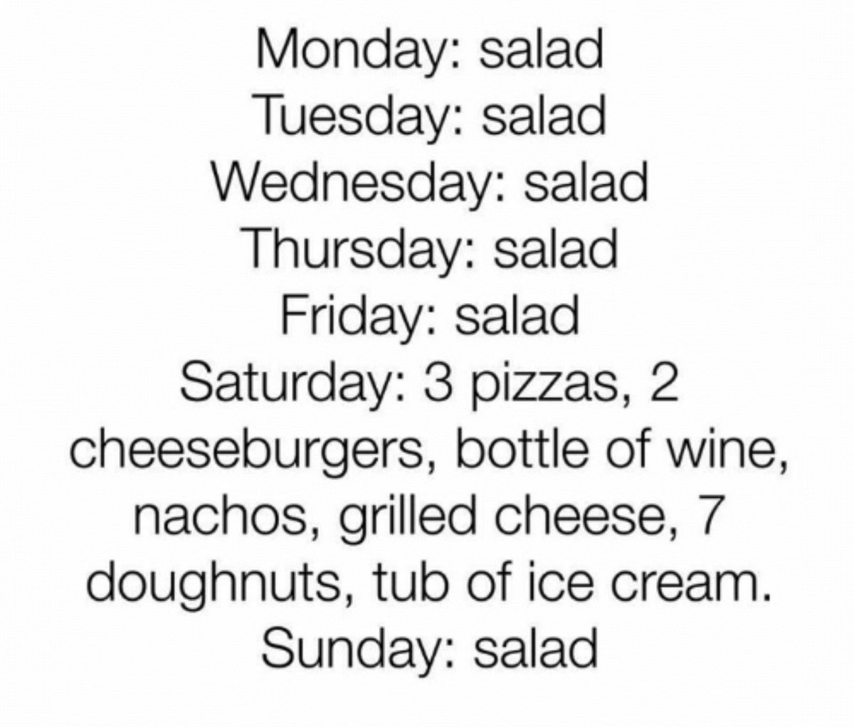 SharkMcdon's tweet photo. Day 7; If you have lost your appetite today, I think I have it! π½ #HumorBeforeExercise #wwJKCorden
#TGIF Cheers to the First Friday of 2022! π·πππ¦π© https://t.co/8M2DgQO8Zy