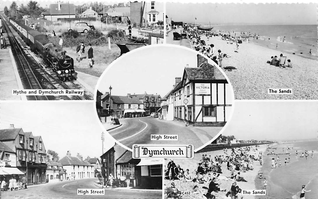 Vintage Kent Real Photo Multi View Postcard, Dymchurch, 5 Views TJ6 nemb.it/p/rggTp698q/tw…