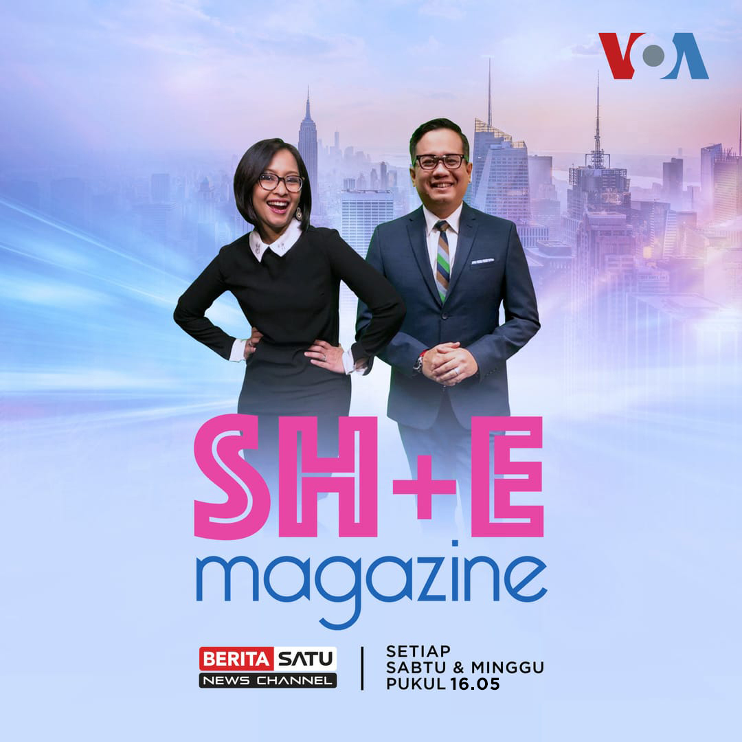 Beritasatu's tweet photo. Saksikan SH+E Magazine
Setiap Sabtu & Minggu pukul 16.05 WIB
Program ini hasil kerjasama VOA dan BeritaSatu TV.
#SHEMagazine #BeritaSatuNewsChannel https://t.co/sWWAtu6A8V