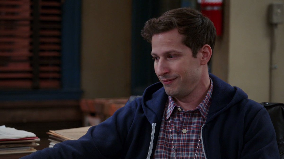 consigo ouvir o choro do jake peralta da primeira temporada daqui