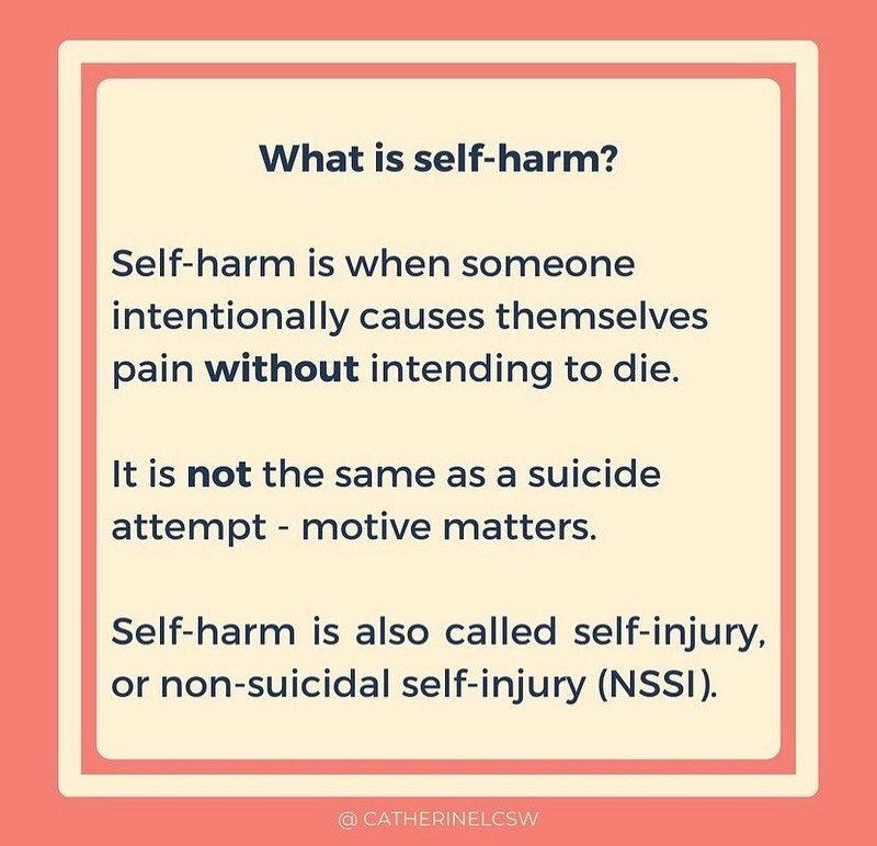 RebeccasJournal's tweet photo. Reposted. In order to decrease stigma we need to be talking about these important subjects. Self harm is not used for attention. Most people who self harm often hide it from those around them. I know I always did. 2 days until 6 months self harm free♥️♥️ #mentalhealthmatters https://t.co/Ln43T63RPN
