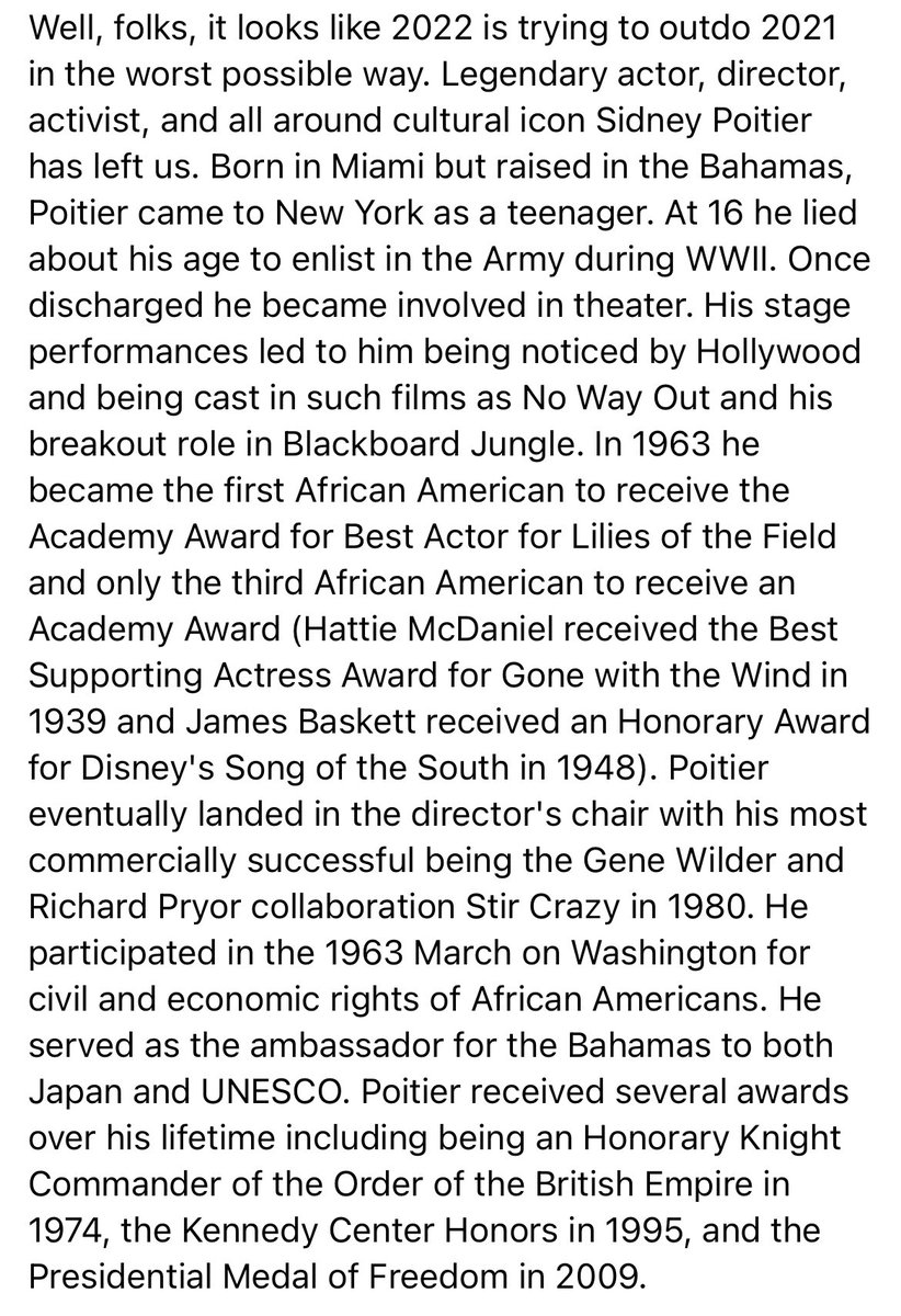 BrickedPit's tweet photo. Dammit. #SydneyPoitier #patchofblue https://t.co/JwFceASqIu