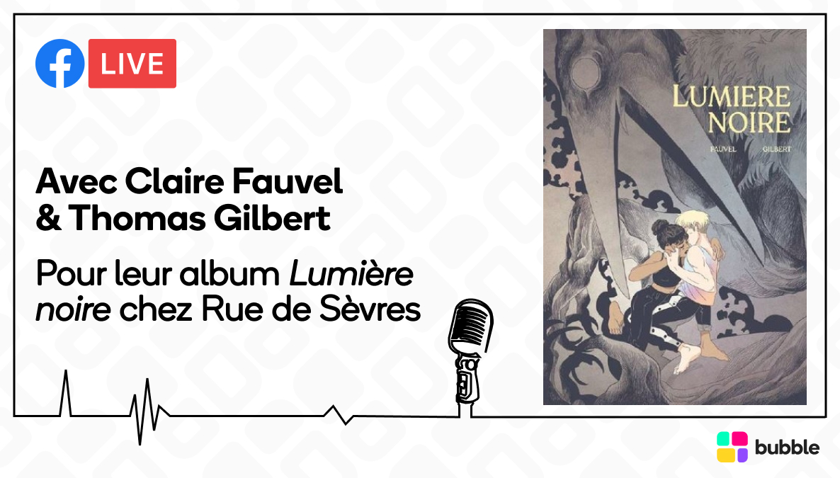 1er interview de la rentrée autour d'un super bouquin de fin d'année ! 
Venez, c'est 1h de discussion en live avec les questions du public pour parler de bande dessinée, de danse, d'oiseau et de politique