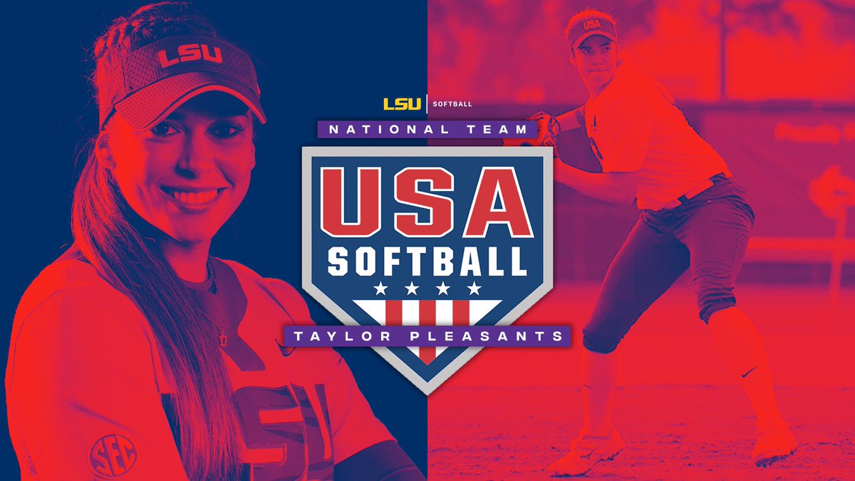 🇺🇸Congratulations to Taylor Pleasants on being named to the USA Softball National Team! 
#GeauxTigers