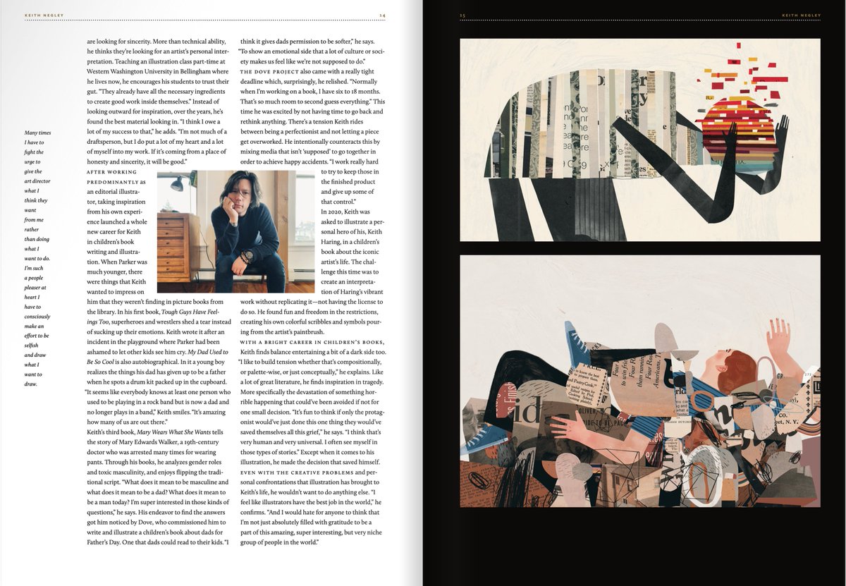 Keith Negley (@keithnegley) on Twitter photo The new <a href="/3x3mag/">3x3 Magazine</a> is out and I'm chuffed to say I'm featured in it! So many heroes have graced the pages and I've fantasized about get a turn for some time6. So very grateful! Thank you <a href="/chively09/">Charles Hively</a> and @alixrosecowie and all else involved. #bucketlist #Illustration The new <a href="/3x3mag/">3x3 Magazine</a> is out and I'm chuffed to say I'm featured in it! So many heroes have graced the pages and I've fantasized about get a turn for some time6. So very grateful! Thank you <a href="/chively09/">Charles Hively</a> and @alixrosecowie and all else involved. #bucketlist #Illustration