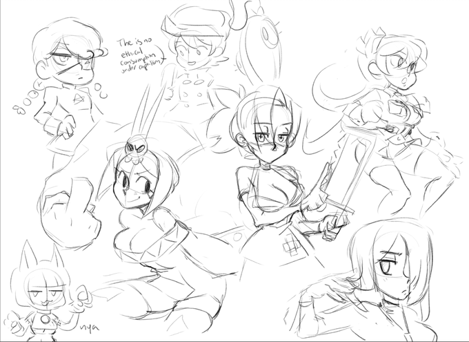 More Skullgirls from memory https://t.co/X68S1w1mQL 