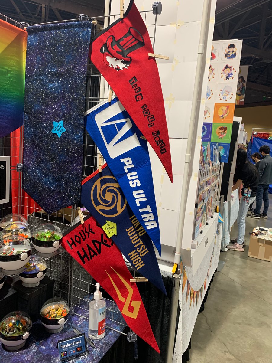 FandomFixins's tweet photo. Day 2 at @AnimeLosAngeles is about to begin! Check us out at table AA042 and see all the fun stuff we have to offer! 

Have a safe con and come say hi if you’re here! ☺️ https://t.co/J1LGrugDRx