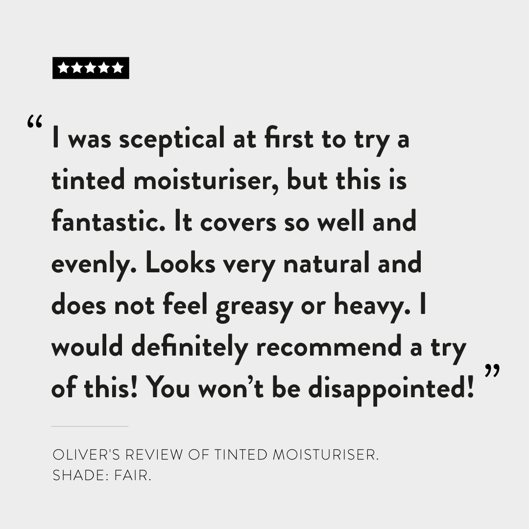 Tinted Moisturiser is a customer #favourite, especially at this time of year. Just ask Oliver what he thought ... 

Shop Olivers favourite: bit.ly/3zU7Ock