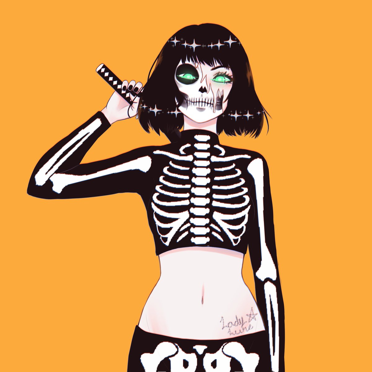 LadyLune7's tweet photo. I participated in a halloween collaboration last year🎃 https://t.co/WSPIhSb49q