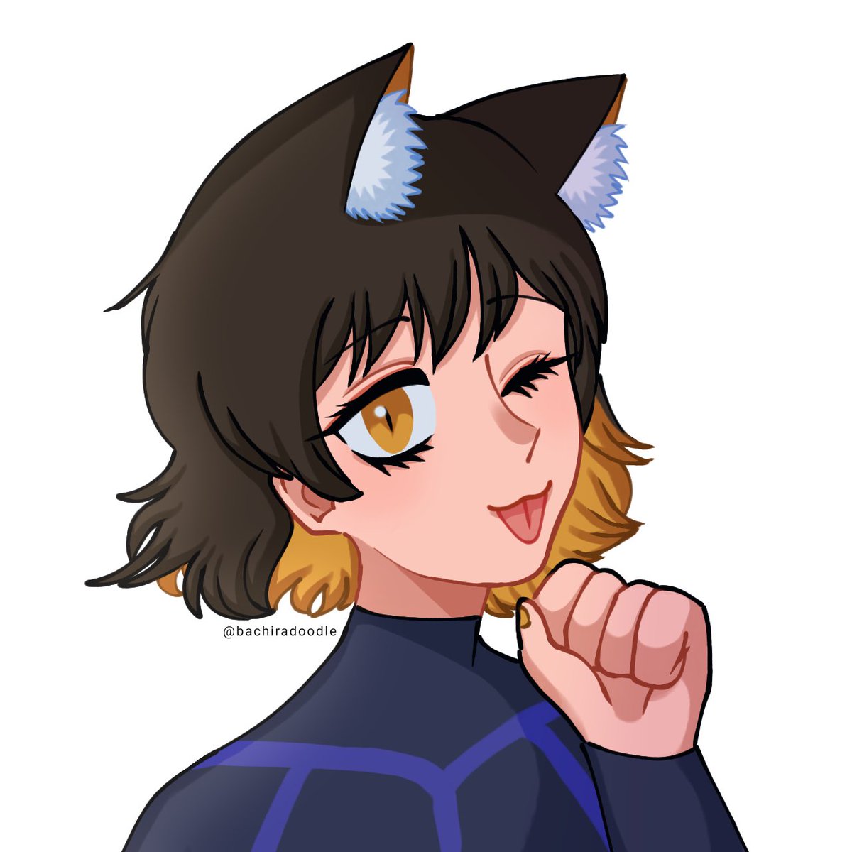 bachiradoodle's tweet photo. #6 🐝 neko (=^･ω･^=)

#ブルーロック #bllk #bluelock #蜂楽廻 #bachira https://t.co/asNarQE0ja