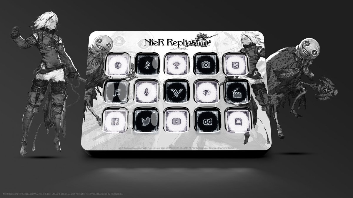 Dank unseren Freunden von <a href="/SquareEnixDE/">Square Enix DE</a> verlosen wir ein customized #NieR Replicant ver.1.22 Stream Deck und einen Steam Key!

Um zu gewinnen:
1️⃣ RT &amp; ♥️ 
2️⃣ Folgt <a href="/elgatoDE/">Elgato DE</a> &amp; <a href="/NieRGame/">NieR Series</a>  

⏰Der Gewinner wird am 14.01.2022 bekannt gegeben
