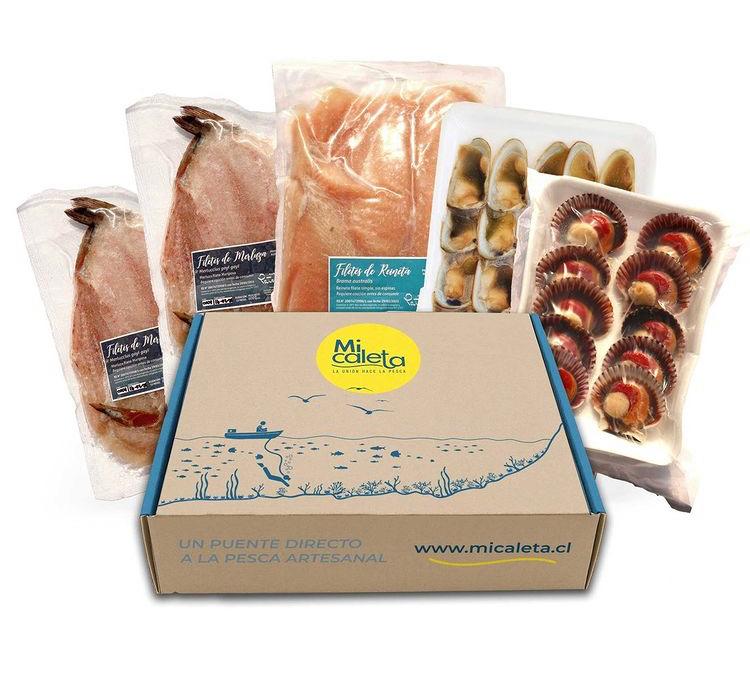 FutureofFish's tweet photo. Mi Caleta continues to make 🌊🌊🌊 in the sustainable seafood movement, being recognized in Aqua, the most important fisheries and aquaculture news platform in Chile! 👏👏👏→: https://t.co/82Pm28S4bE
#Chile #sdg12 #storiedfish #sustainabletastesbetter #makewavesfortheocean https://t.co/W7OhxpabOG