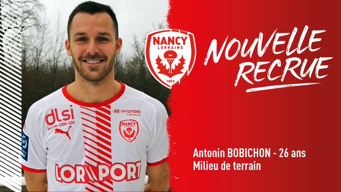 mercatosphera's tweet photo. 🇫🇷 El #AS_Nancy obtiene la cesión del centrocampista francés Antonin Bobichon (26 | #Angers) hasta final de temporada. https://t.co/mWbVSr2hsF