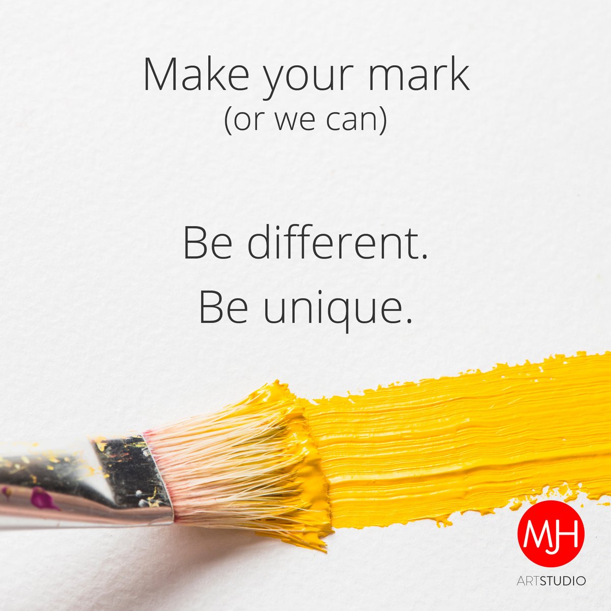 Sometime's you just can't find the right piece of artwork for your home or office. It can be frustrating.

That's why I set up MJH ArtStudio, to help you create a piece of art that's unique.

Be different. Be unique.

Just visit mjhartstudio.com to find out more.