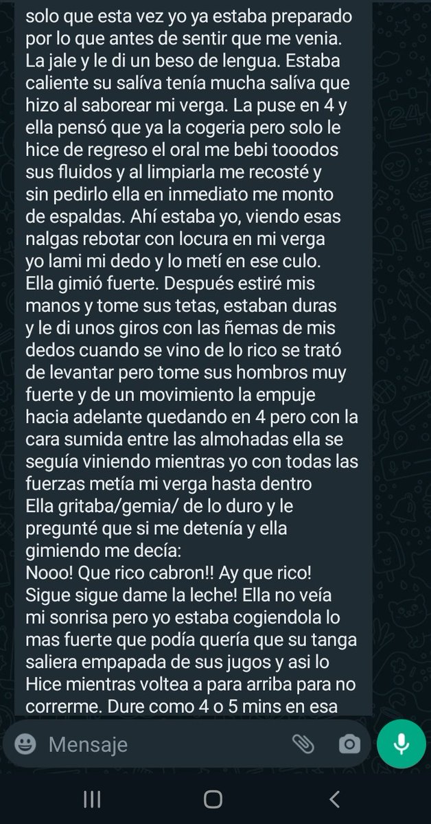 AudiosSexoxos's tweet photo. ▶️LA TANGA◀️

Si no te gusta solo ignora, evitar los malos comentarios o burlas. No se puede comprobar la veracidad del relato pero la idea es disfrutar de la lectura.

RT PARA MÁS RELATOS https://t.co/QosxeBanIx
