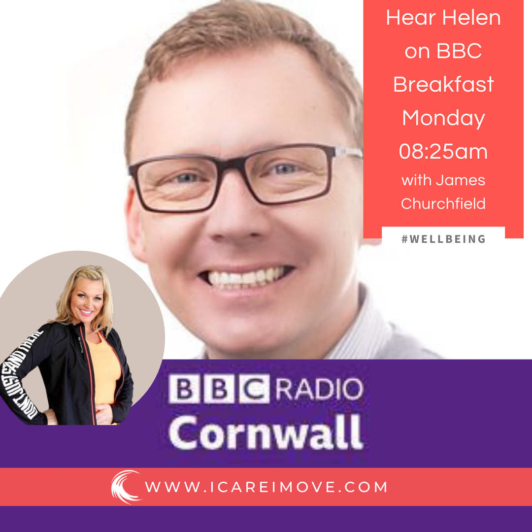 Helen has been invited to talk about our MoveMore Falls Prevention course on the BBC Radio Cornwall breakfast show with James Churchfield at 08:25am on Monday 10th January.
Exciting! Same day that the new 25 week course launches. #olderadultsexercise
#fallsprevention
#over50s
#mi
