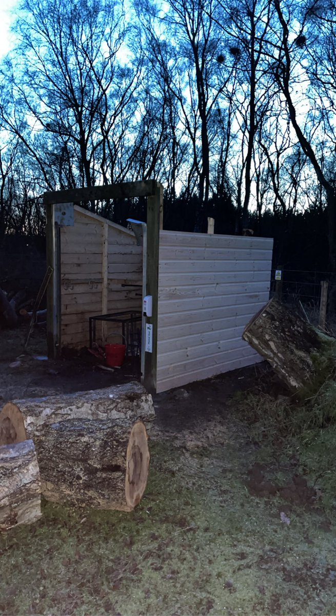 Still clearing up and carrying out repairs following #StormArwen…. Almost there!!