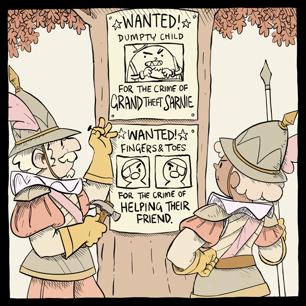 Twistwood Tales! # "Grand Theft Sarnie" 