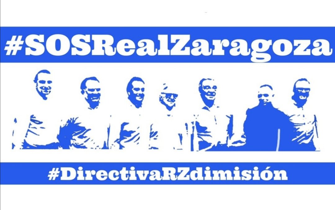 #ZaragozaNuncaSeRinde
#SOSRealZaragoza
#SolucionesRealZaragozaYa
#ZaragozaMereceMas