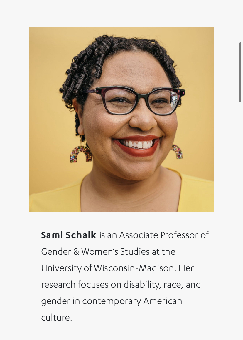 DisStdUCLA's tweet image. UCLA Disability Studies invites you to an online conversation with Professors Sami Schalk (@DrSamiSchalk), Jina B. Kim, and Juliann Anesi to discuss the rapidly evolving field of disability studies.

Click this link dslabs.ucla.edu/events/future-… to register for the event.