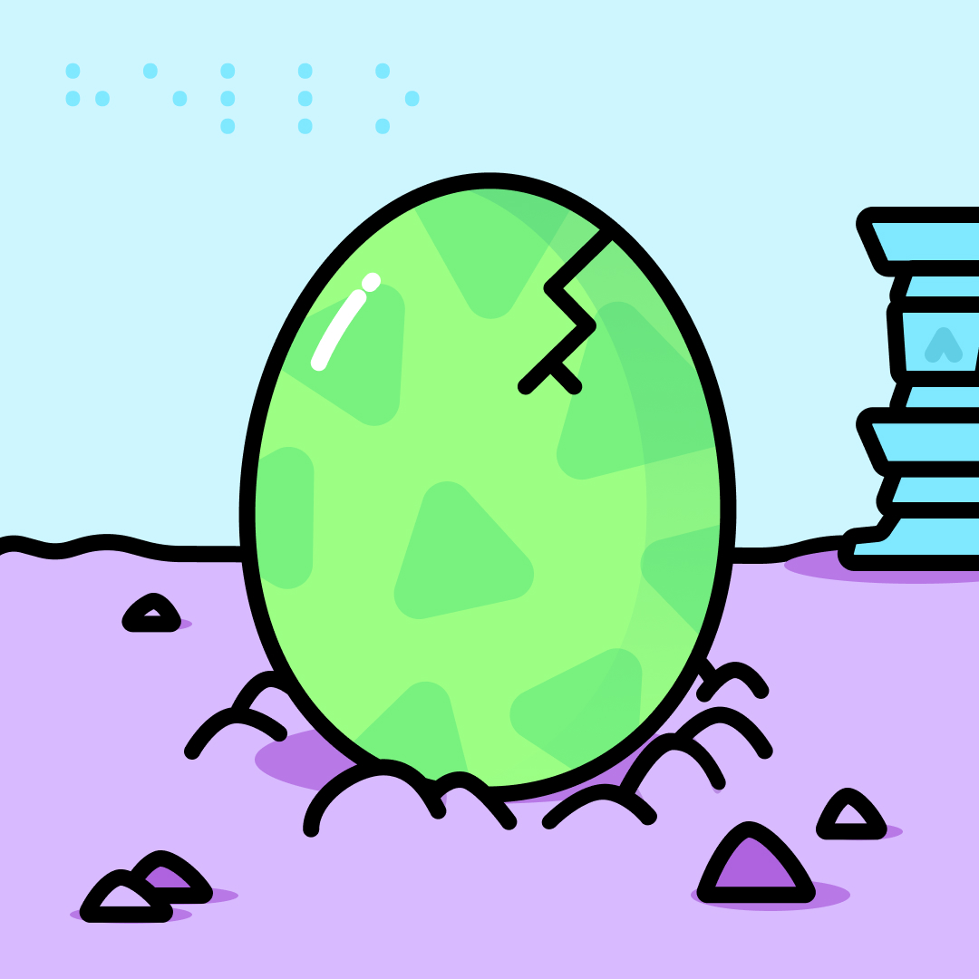 Crac crac egg🥚🛸
A huge surprise inside 👀

3K RT to hatch this egg 🍳

→ More info: discord.gg/cosmodinos
