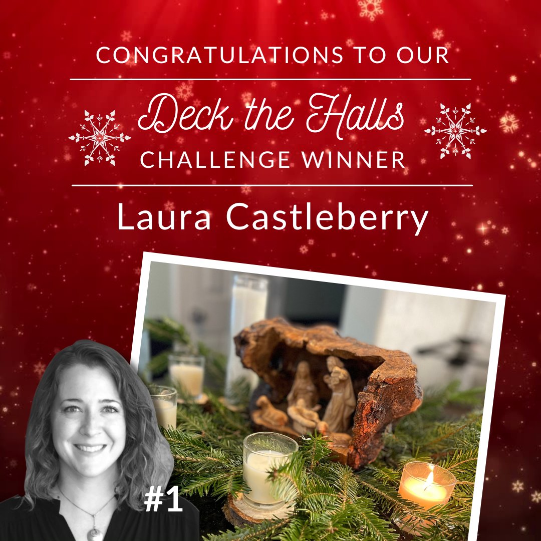 BuildersDesign1's tweet image. The votes are in! Congratulations to our Deck the Halls Challenge winner, design #1 by BD team member, Laura Castleberry. 🙌 A special thank you to all who submitted designs and those who voted.

#decktthehalls #challengewinner #congratulations #designchallenge #interiordesign
