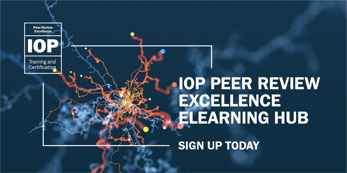 IOPPublishing's tweet photo. Make it your new year’s resolution to achieve IOP Trusted Reviewer status! Find out everything you need to know on our website, including how to start your peer review excellence journey for free https://t.co/WQrfy6kAqU https://t.co/qDJcTNWUtn