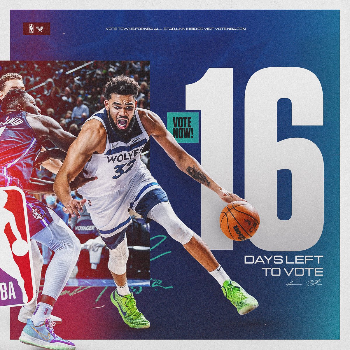 Karl Towns Live (@karltownslive) on Twitter photo RETWEET TO VOTE #KARLTOWNS INTO THE #NBAALLSTAR VOTES COUNT AS DOUBLE TODAY!!
<a href="/KarlTowns/">Karl-Anthony Towns</a> vote.nba.com/en?pid=1626157 RETWEET TO VOTE #KARLTOWNS INTO THE #NBAALLSTAR VOTES COUNT AS DOUBLE TODAY!!
<a href="/KarlTowns/">Karl-Anthony Towns</a> vote.nba.com/en?pid=1626157