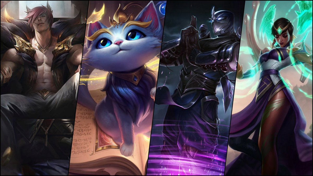 ExplorersThex's tweet photo. Oficialmente anunciado pela #RiotGames  chegarão ao #WildRift Yuumi, Shen, sett e Karma. Animados com os novos campeões?
#LeagueOfLegends #WildRiftBr #fypシ #games https://t.co/kzd8jdazz2