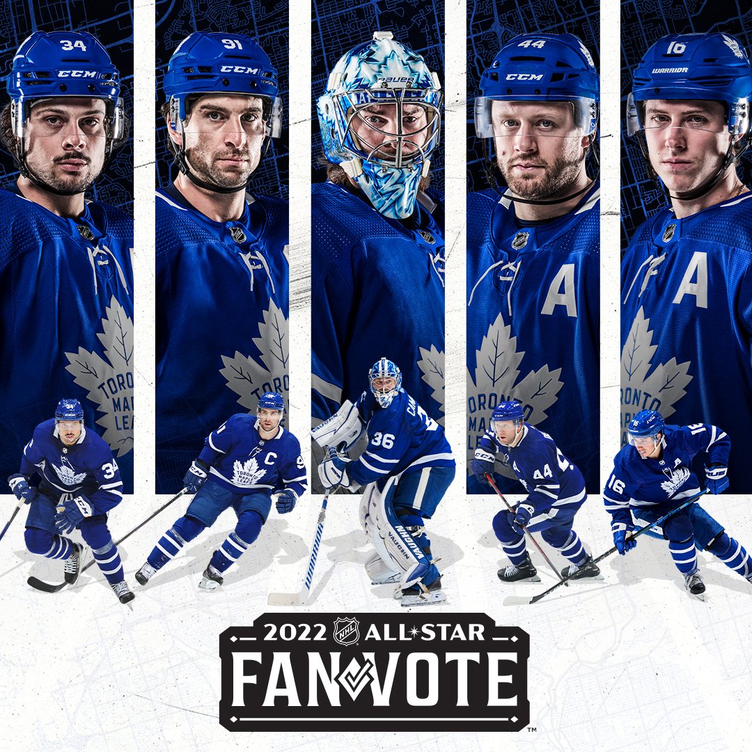 Toronto Maple Leafs on X: The freshest fits 🔥 Vote @AM34 for