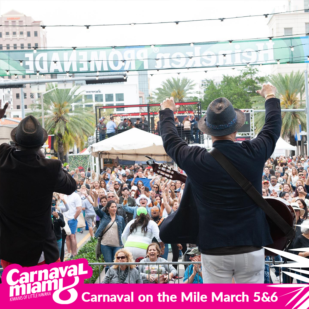 Who's ready for Carnaval on the Mile? We can't wait!!

Carnaval on the Mile | March 5-6 | Miracle Mile

🎶 🎨More info: carnavalmiami.com

#latinjazz #jazzmusic #latinmusic #livemusic #artfestival #art #festival #musicfestival #artist #music #artwork #artfest #carnavalmiami