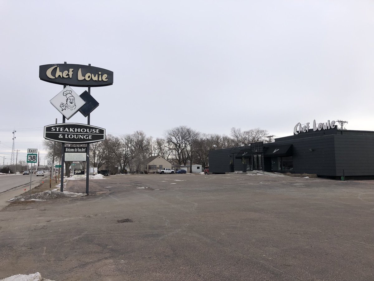THNewz's tweet image. An iconic South Dakota supper club is busy with people wanting to have one last meal at Chef Louie’s. Find out why it’s closing tonight on KELOLAND News.