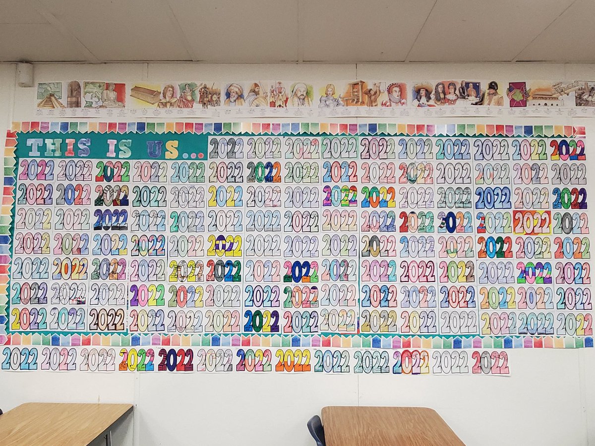 Goals on goals on goals! Of course, missing about 40 or so from kids not back at school yet, but we'll keep pushing through. Here's to a new year and new semester!