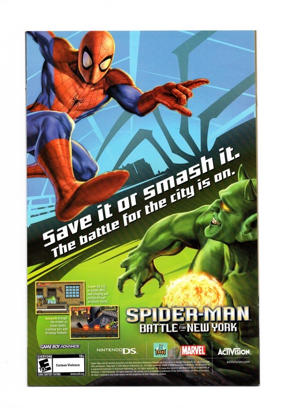 Is the Nintendo DS retro enough yet for a #RetroAds hashtag? #SpiderMan #NintendoDS