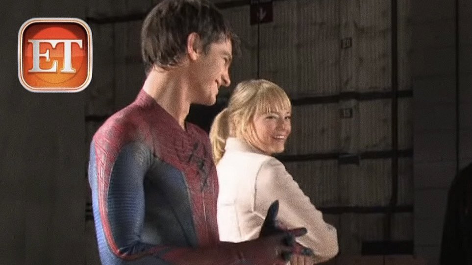 just andrew garfield and emma stone being the most chaotic duo ever