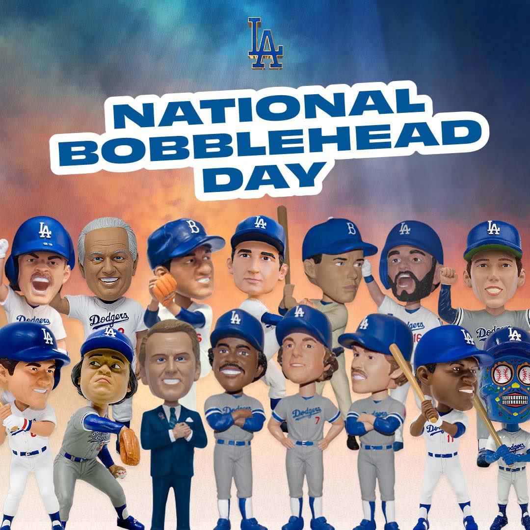 2023 Bobbleheads  Los Angeles Dodgers