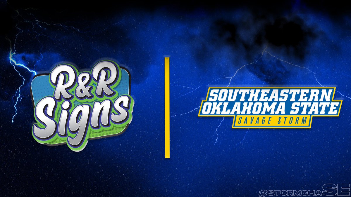 Southeastern Athletics (@gosoutheastern) on Twitter photo 🚨 New Savage Storm Athletic Partner 🚨
Please welcome our friends at R&R Signs in Durant.
R&R Signs is another <a href="/SE1909/">Southeastern Oklahoma State University</a> alumni owned business that wants to support SE. The owner has been a long-time supporter of Texoma’s University.
Give them a huge thank you ⬇️
#StormChaSE 🚨 New Savage Storm Athletic Partner 🚨
Please welcome our friends at R&R Signs in Durant.
R&R Signs is another <a href="/SE1909/">Southeastern Oklahoma State University</a> alumni owned business that wants to support SE. The owner has been a long-time supporter of Texoma’s University.
Give them a huge thank you ⬇️
#StormChaSE