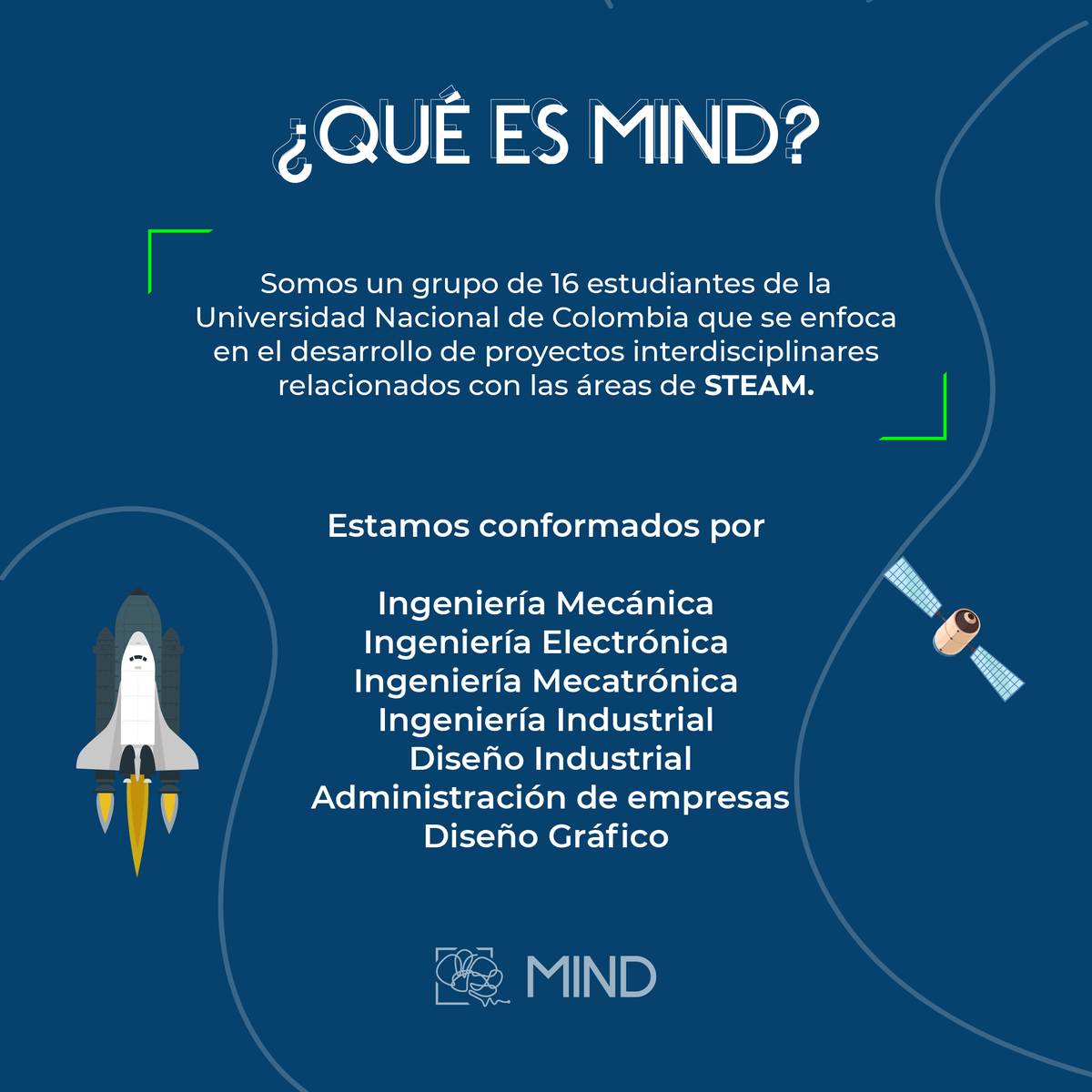 🧠MIND, 16 mentes ingeniando, diseñando y persiguiendo un sueño. ¡Dejar una huella en la Luna! 🙌🚀
#SomosMIND #SomosUNAL
#humanexplorationroverchallenge #roverchallenge2022 #NASA