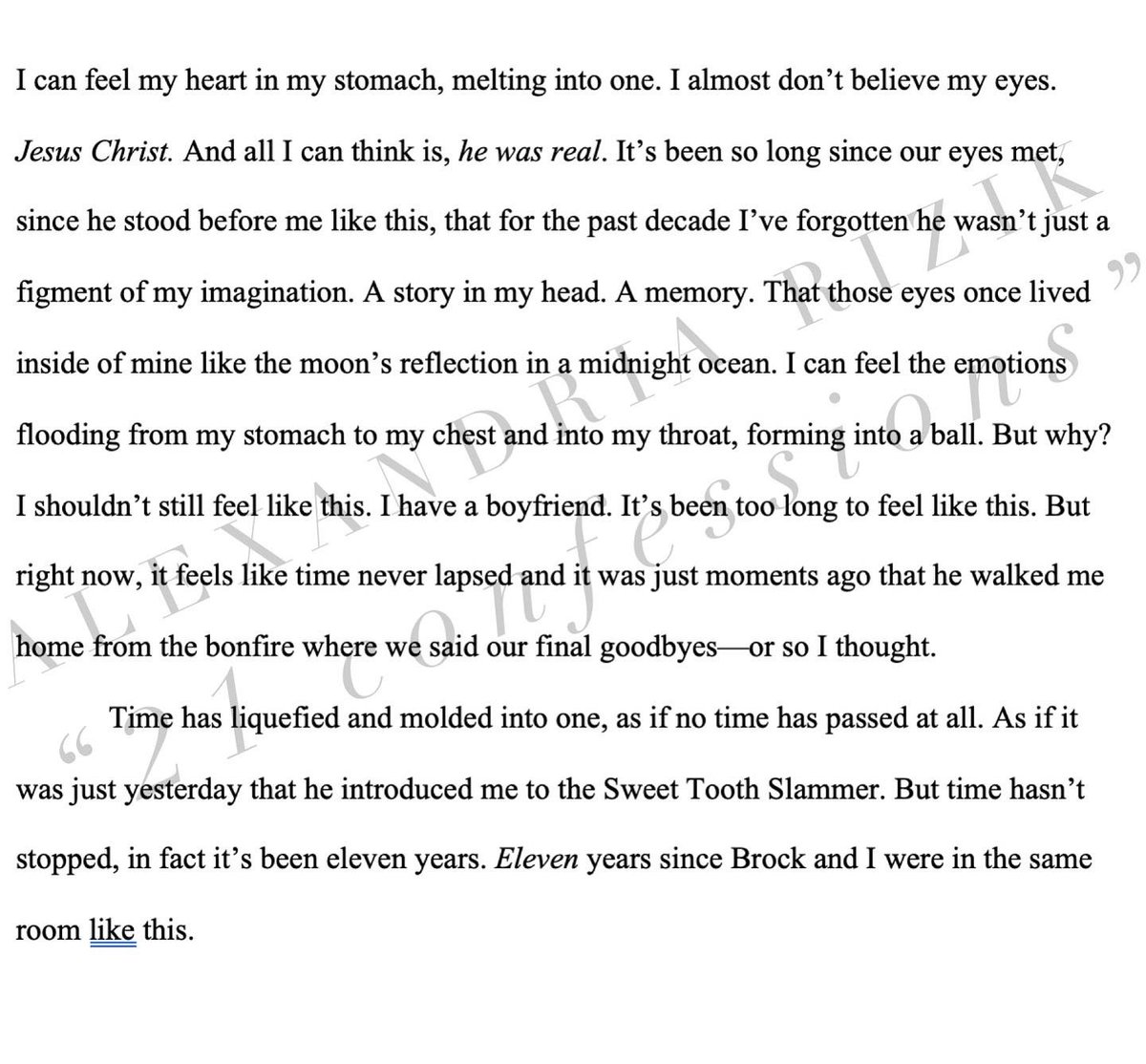 A little snippet of the sequel to <a href="/21QuestionsBook/">alexandria rizik</a> 🖤 the love story continues… what are you currently working on? Share your projects below! 😘 #booktwt #amwriting #BookTwitter #author #writerslife #WritingCommunity #writerslift
