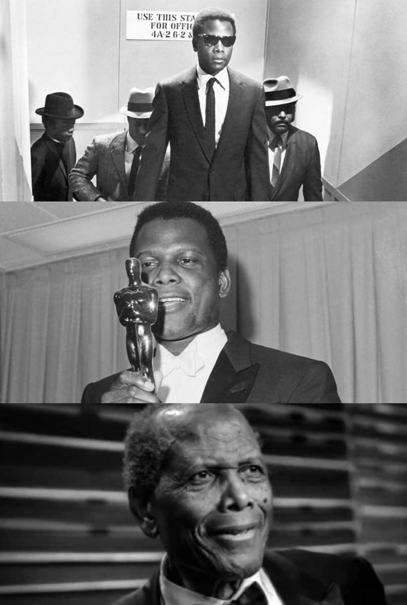 Rest up to our first leading man, the legendary Sidney Poitier. #SidneyPoitier #MrTibbs