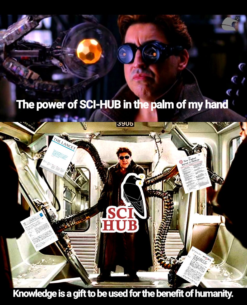 Here's to a great 2022 for science, for humanity, and for all of you, the people of #SciHub... 'The power of SCI-HUB... in the palm of your hand.'