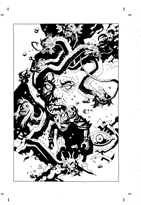 Done.
Like the Dr. Strange piece, this was done just for fun, not for DC. Doing pieces like this feels a bit like my brief fanzine days--It's kind of nice. 