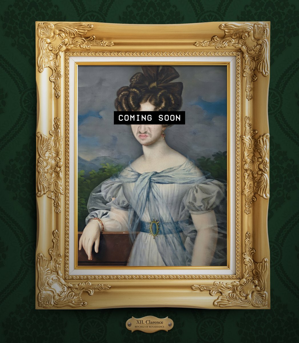 BoyleTipler's tweet image. #BitchezOfRenaissance Limited NFT series coming soon! 💎🖼