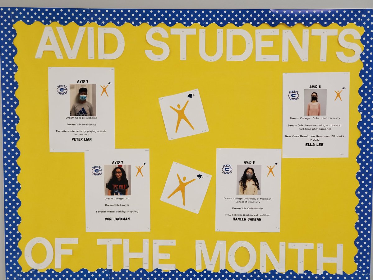 AVID8GMS's tweet photo. @GMSJags new students of the month! https://t.co/ejAKGAR8Iu