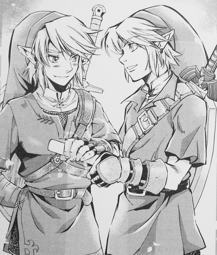 Some of Ocarina of Time manga!