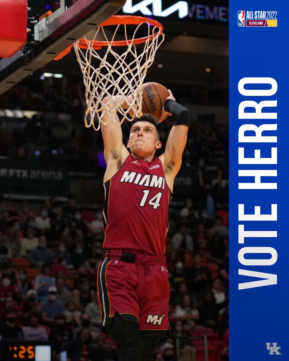 RT = 2 VOTES TODAY 😼

RT to send <a href="/raf_tyler/">Tyler Herro</a> to #NBAAllStar